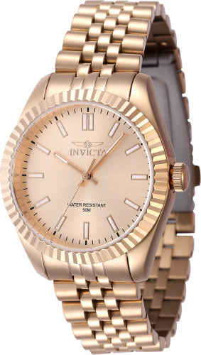 Invicta Quartz Specialty Rose Gold Dial Women's Watch 47509