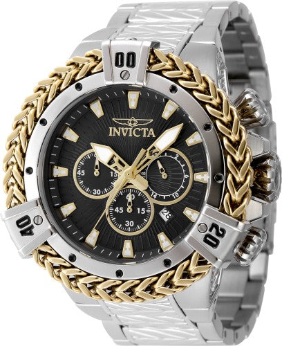 Invicta Quartz Bolt Black Dial Men's Watch 48158