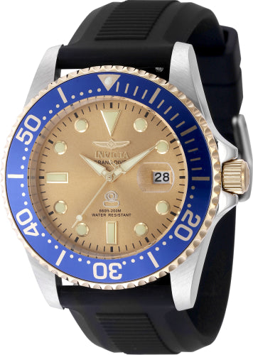 Invicta Quartz Pro Diver Gold Dial Men's Watch 48216