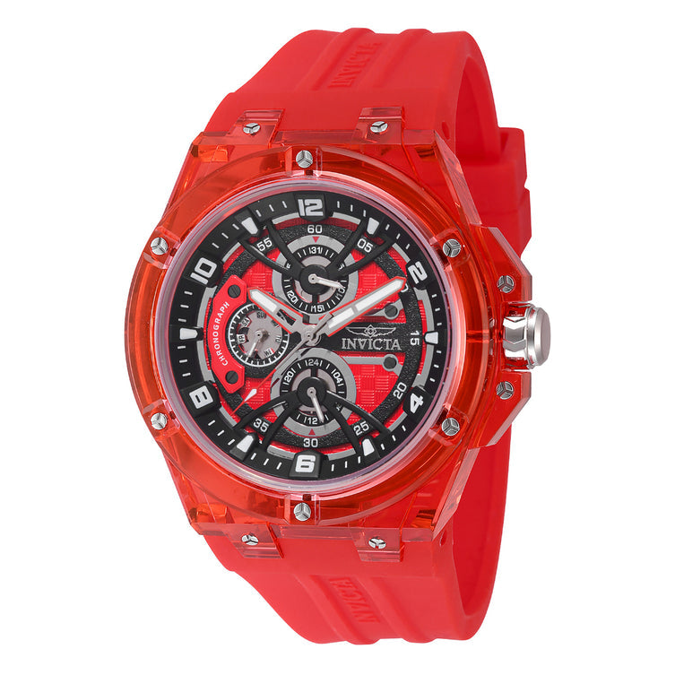 Invicta Quartz Invicta Racing Red Dial Men's Watch 48801