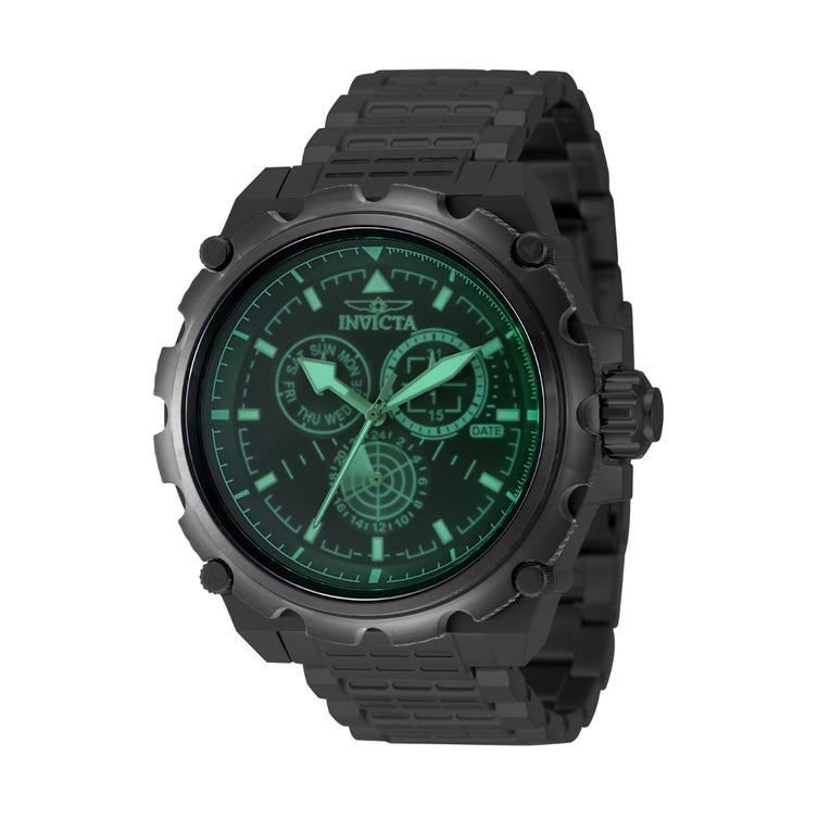 Invicta Quartz Coalition Forces Black Dial Men's Watch 49202
