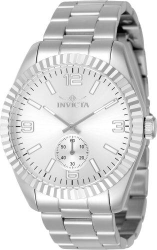 Invicta Quartz Specialty Silver Dial Men's Watch 49356