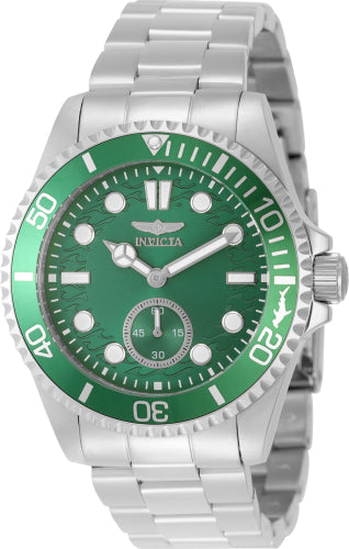 Invicta Quartz Pro Diver Green Dial Men's Watch 49423