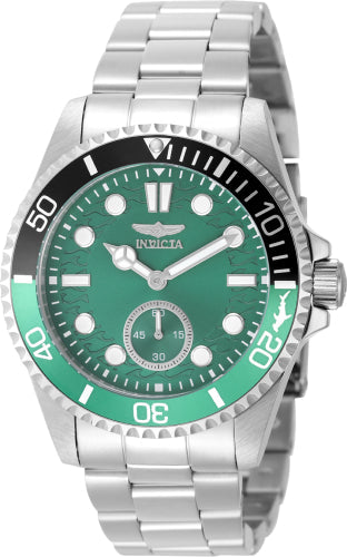 Invicta Quartz Pro Diver Green Dial Men's Watch 49433