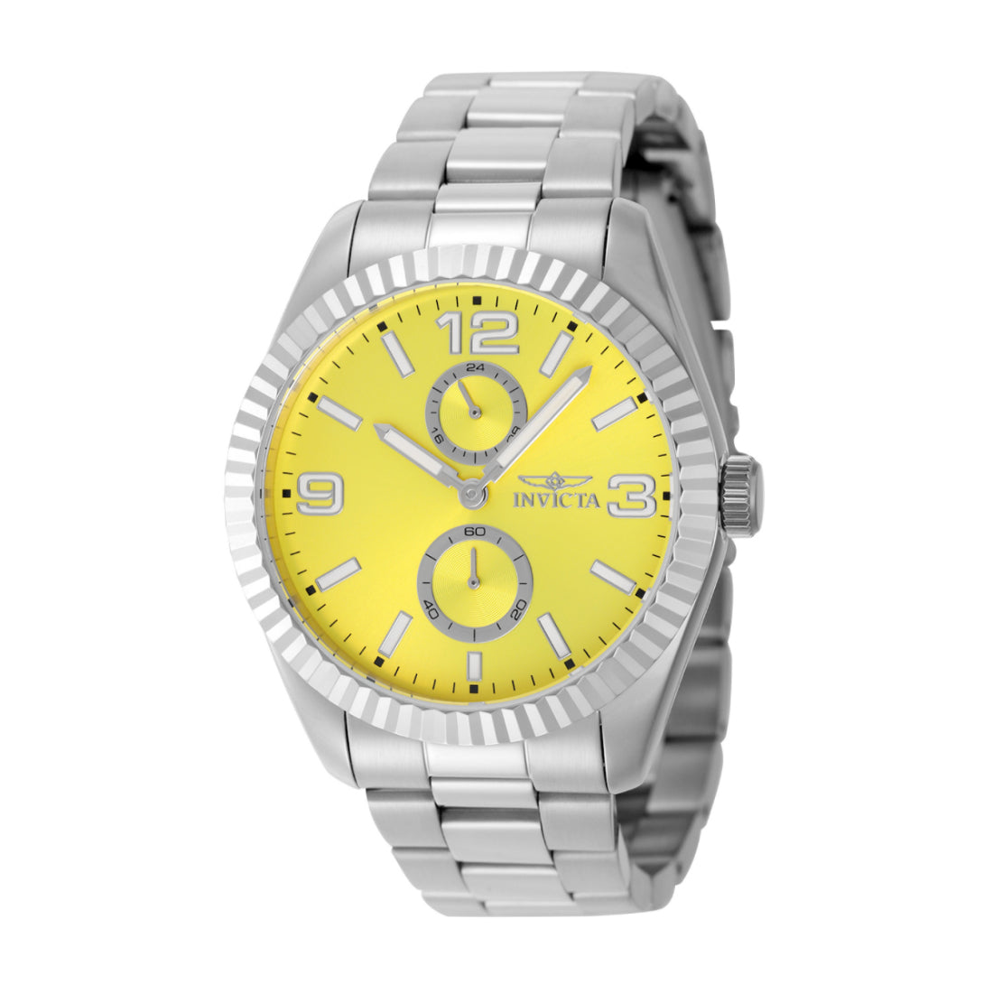 Invicta Quartz Specialty Yellow Dial Men's Watch 49528