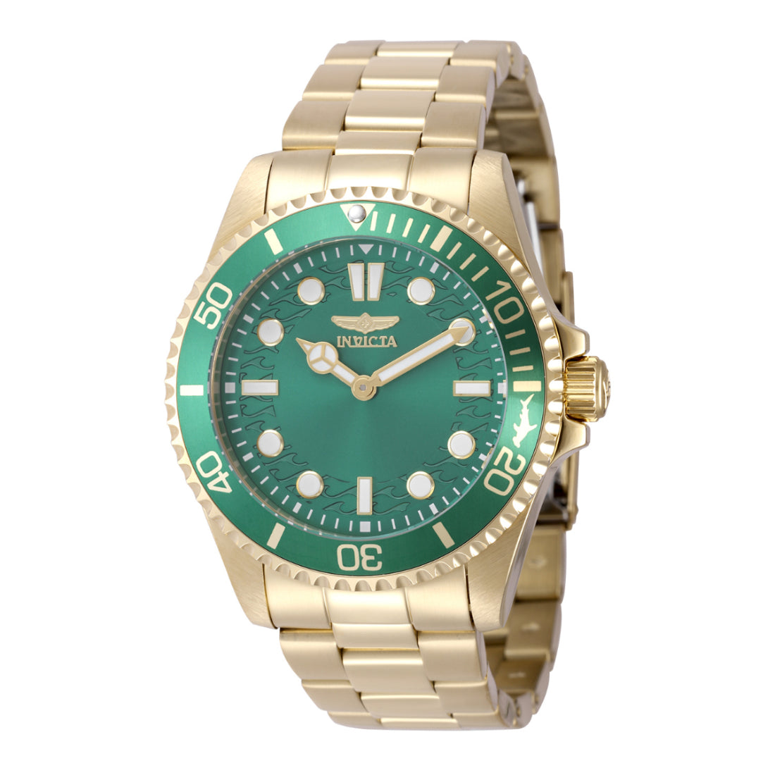 Invicta Quartz Pro Diver Green Dial Men's Watch 49702