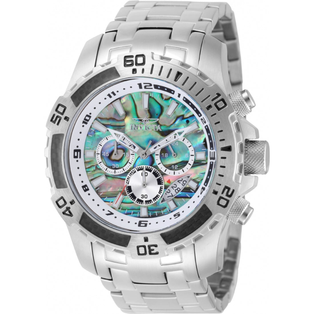 Invicta Quartz Pro Diver Iridescent Dial Men's Watch 49855