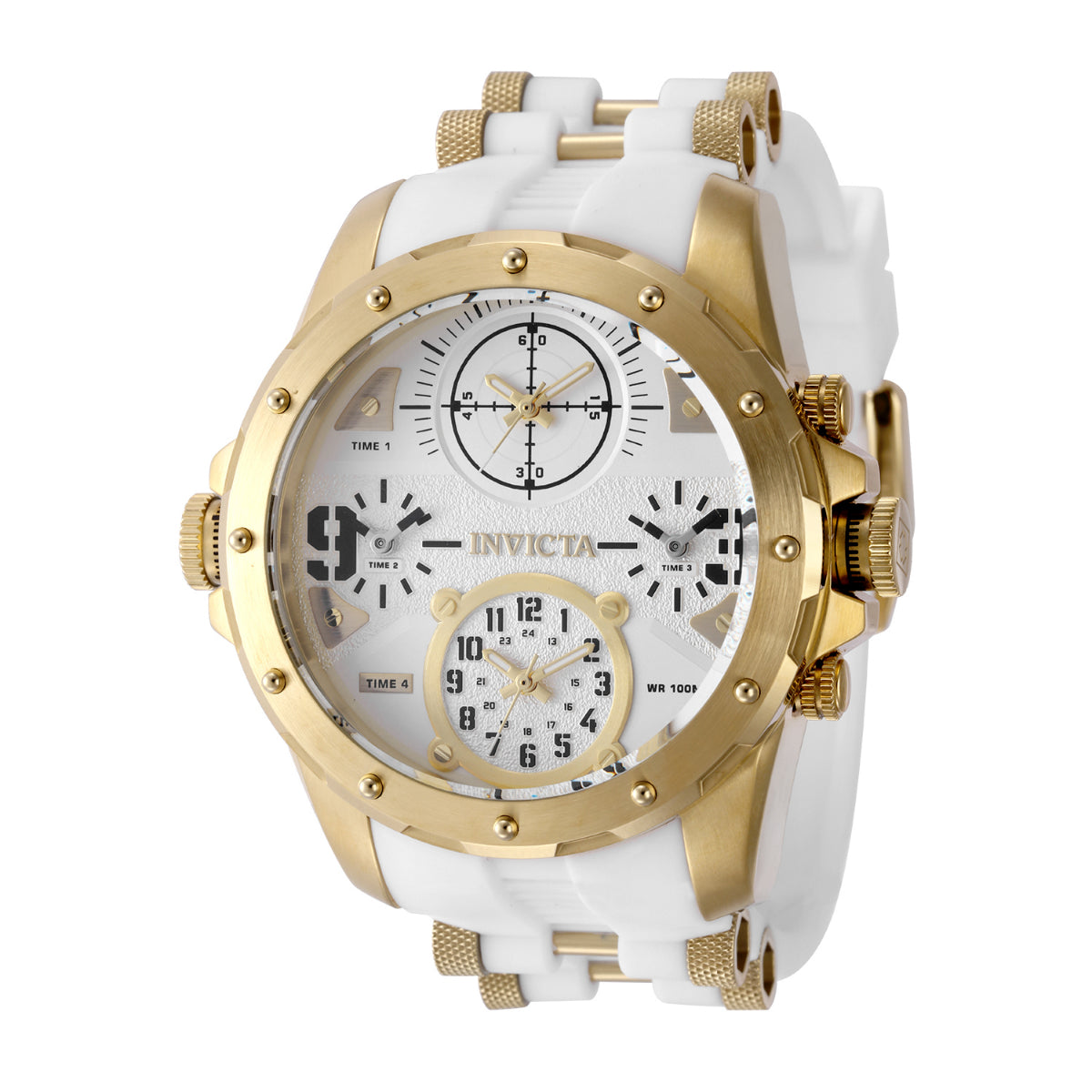 Invicta Quartz Coalition Forces Silver Dial Men's Watch 50218