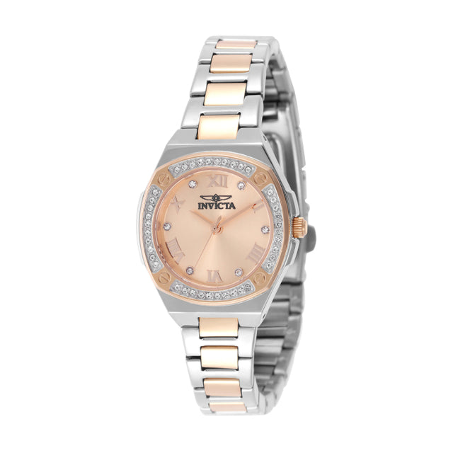Invicta Quartz Specialty Rose Gold Dial Women's Watch 50385