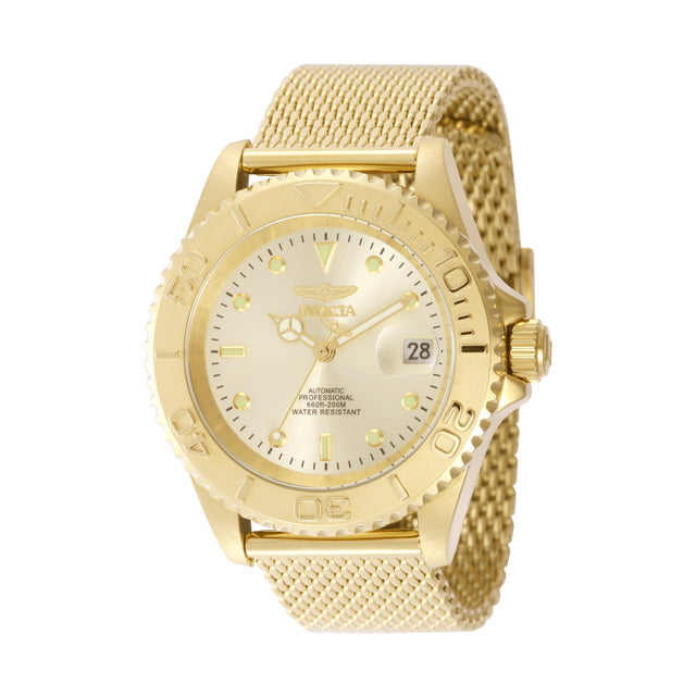 Invicta Automatic Pro Diver Champagne Dial Men's Watch 50216