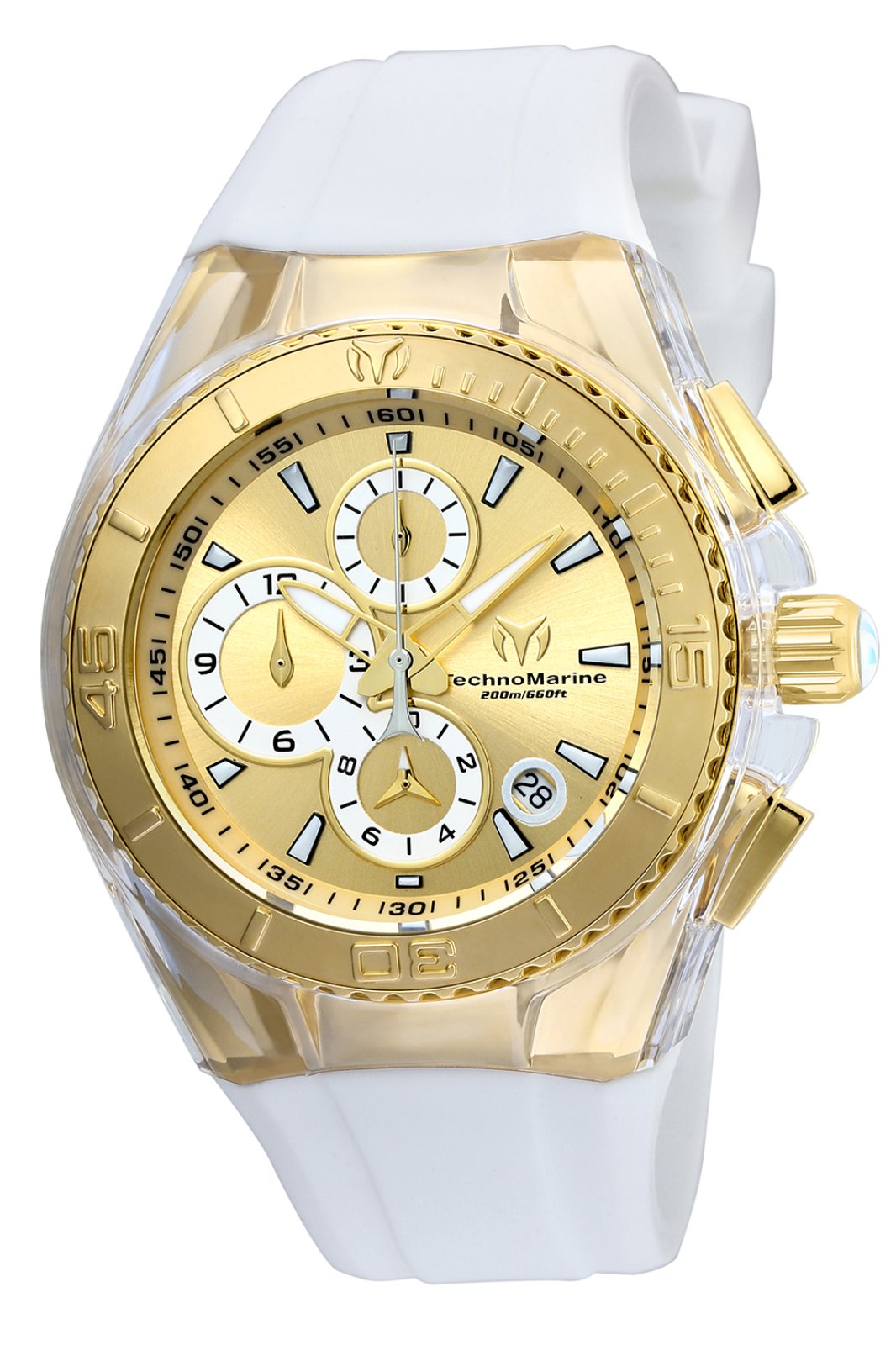 TechnoMarine Quartz Cruise Gold Dial Women's Watch TM-115311