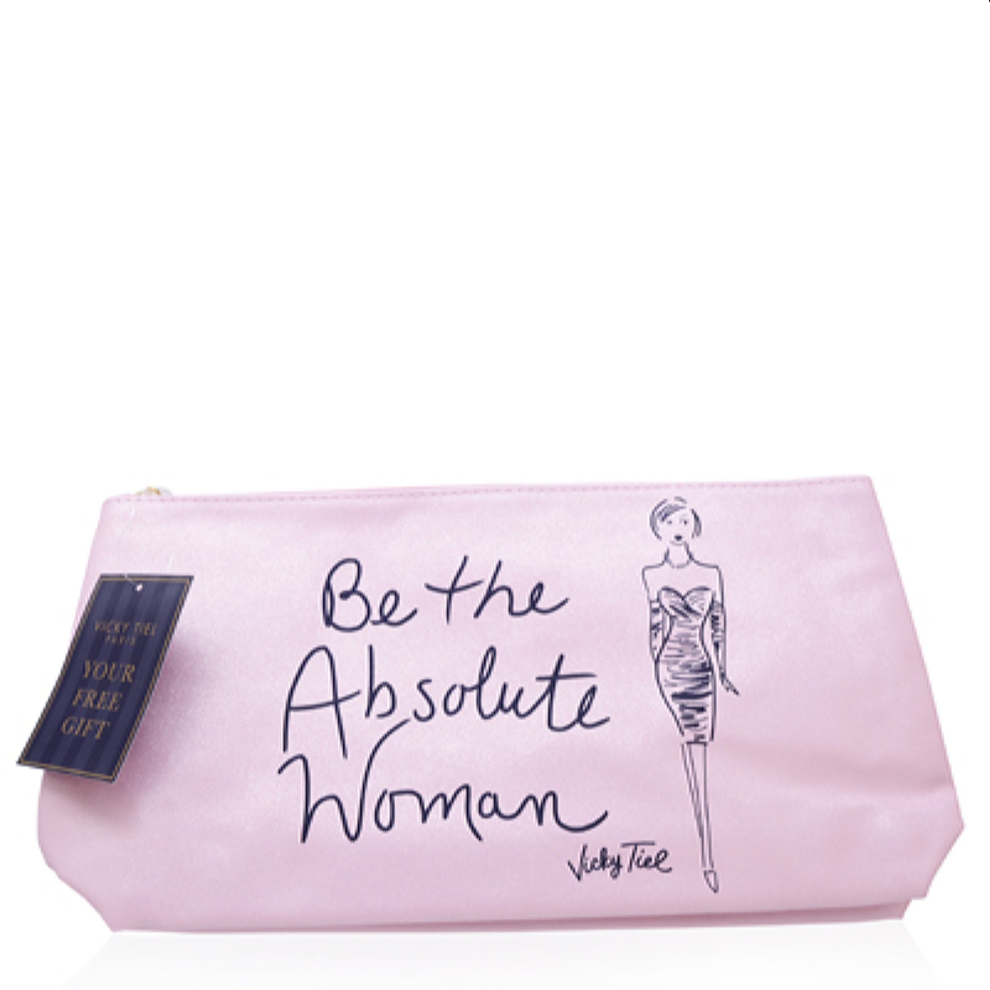 Vicky Tiel  Pink Cosmetic Bag Vicky Tiel 603531000961