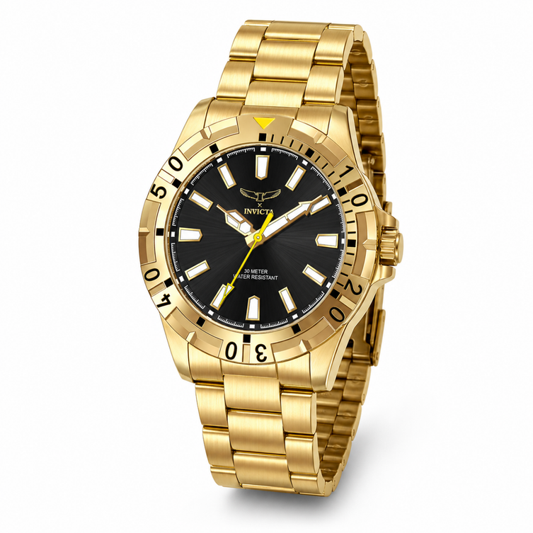 Invicta Quartz Specialty Black Dial Men's Watch 69032
