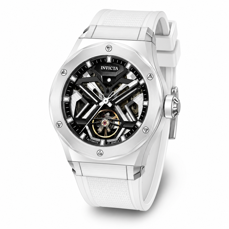 Invicta Mechanical Celestial Steel Dial Men's Watch 70105