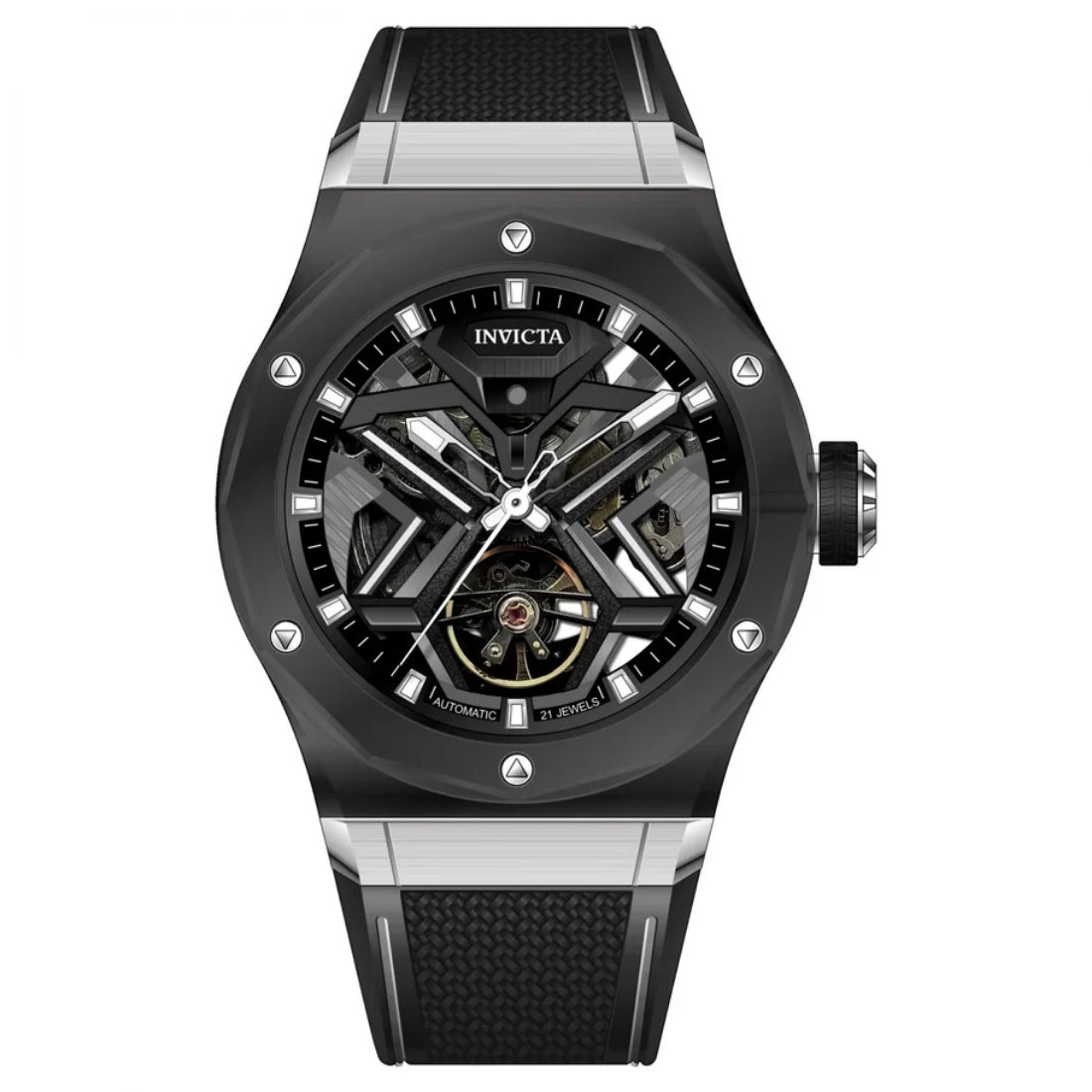 Invicta Mechanical Celestial Steel Dial Men's Watch 70108