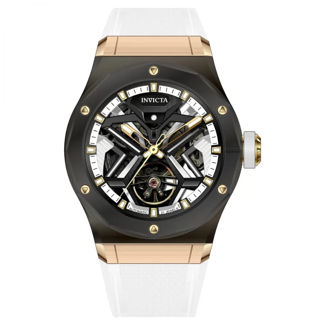 Invicta Mechanical Celestial Steel Dial Men's Watch 70113