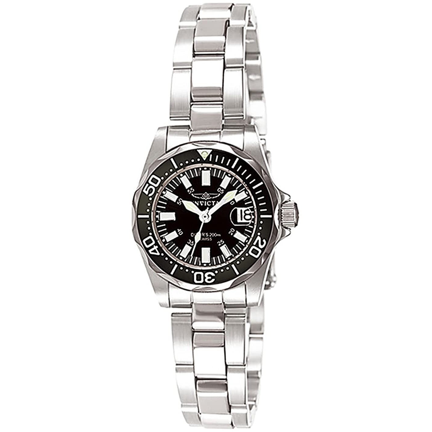 Invicta Quartz Signature Black Dial Women's Watch 7059