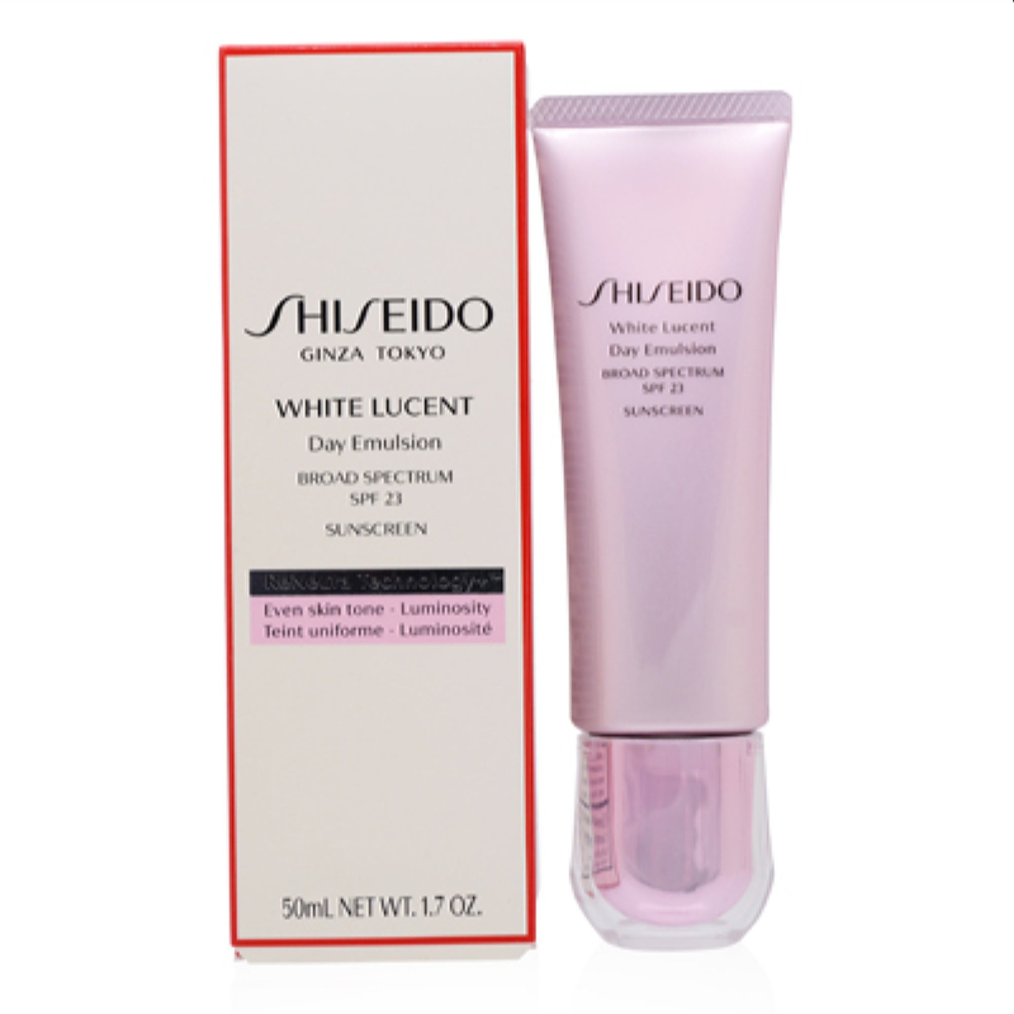 Shiseido  Shiseido White Lucent Day Emulsion Broad Spectrum Spf 23 1.7 Oz (50 Ml) 730852149342