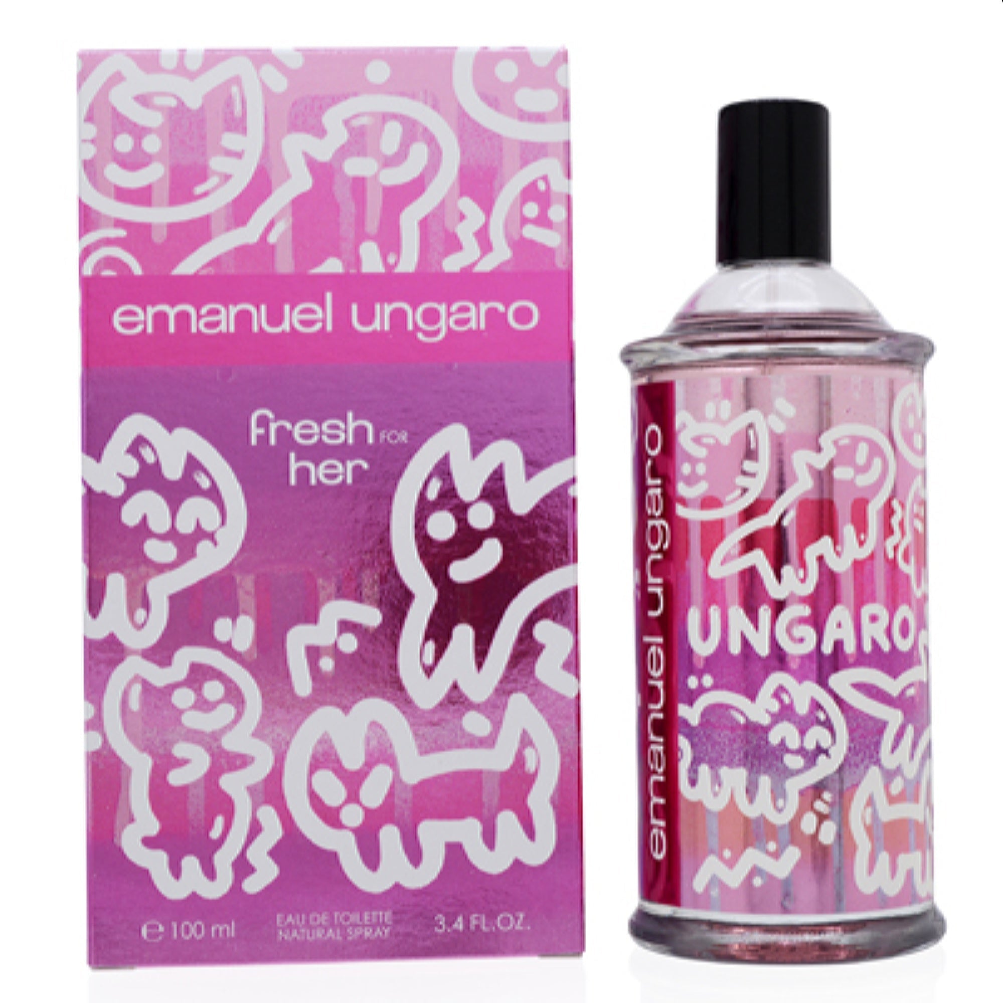 Ungaro Women's Fresh For Her Ungaro Edt Spray 3.4 Oz (100 Ml)   8052086379688