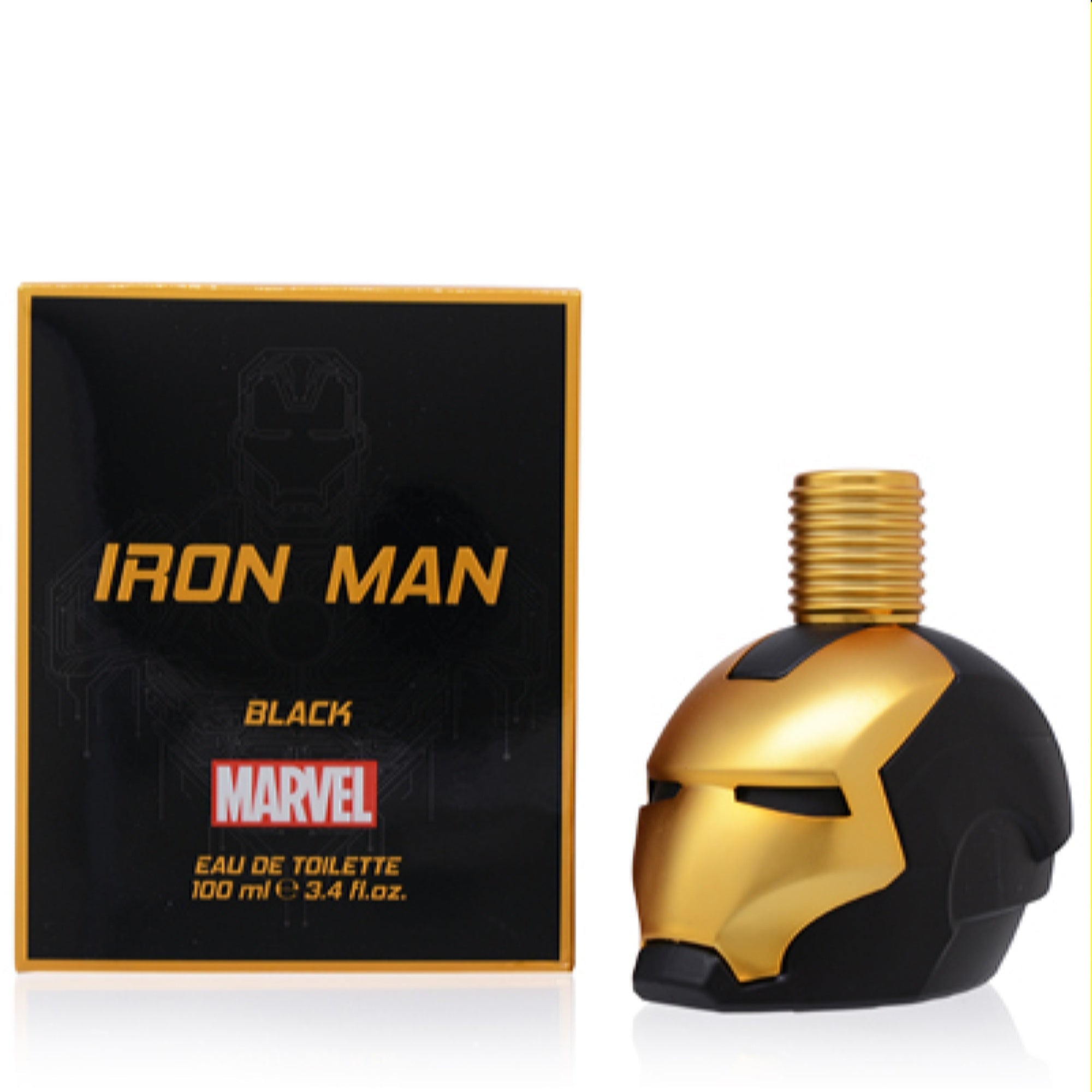 Marvel Men's Marvel Iron Man Black Marvel Edt Spray 3.4 Oz (100 Ml)  810876037556