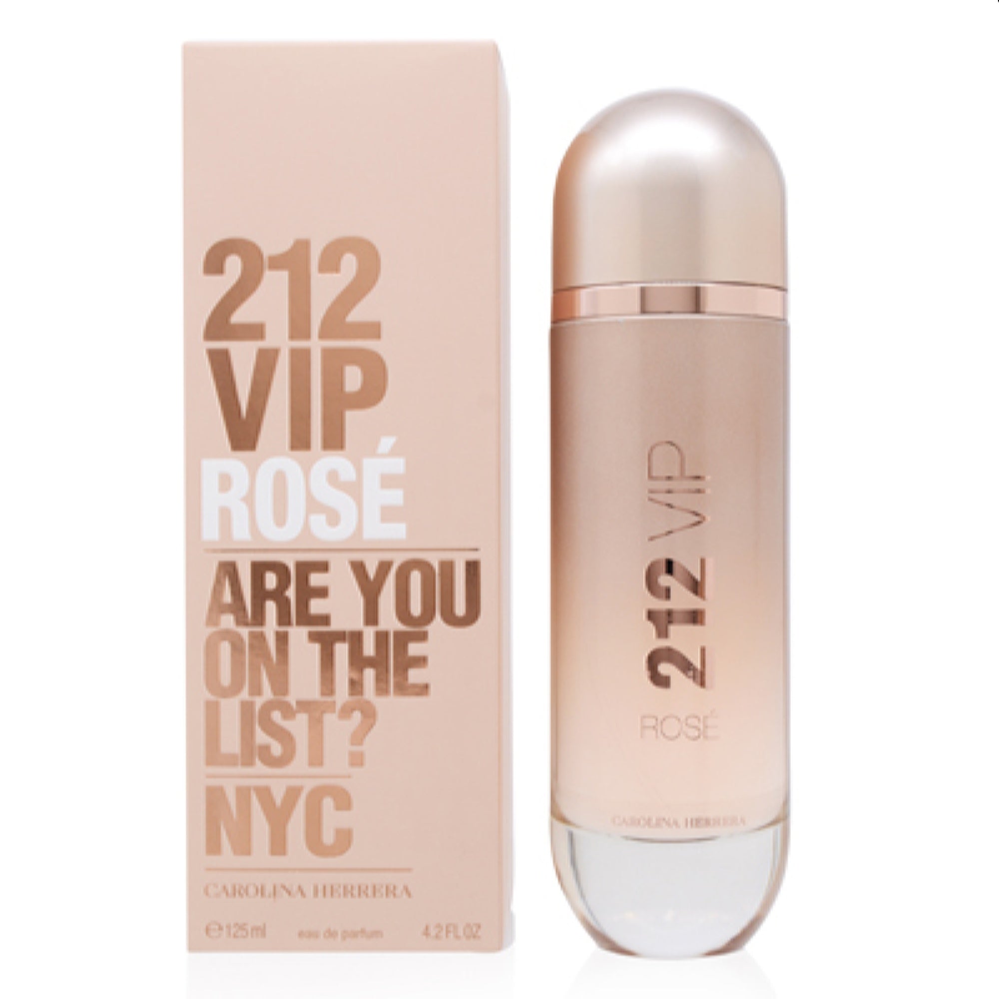 Carolina Herrera Women's 212 Vip Rose Carolina Herrera Edp Spray 4.2 Oz (125 Ml)   8411061838778