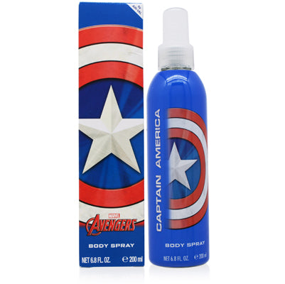 Marvel Captain America by Marvel Body Spray 6.8 Oz - Kids 8411114090108