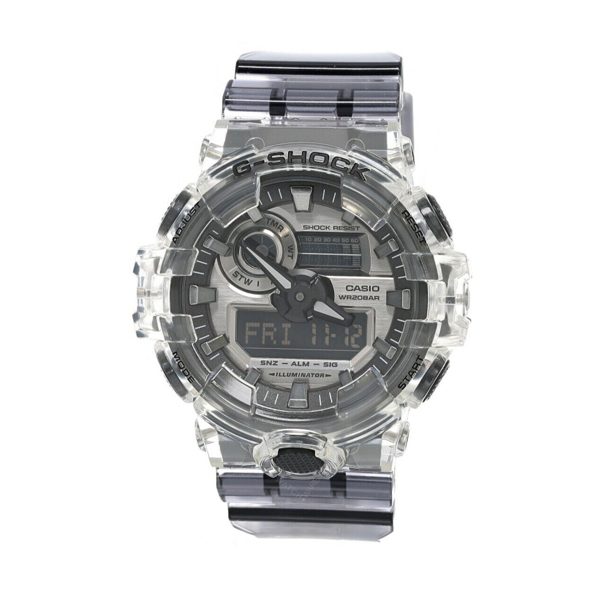 Casio G-Shock Quartz Gray Dial Men's Watch GA700SK-1A