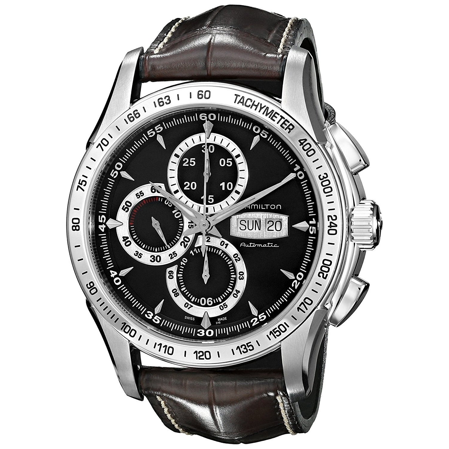 Hamilton Lord Automatic Chronograph Automatic Black Dial Men's Watch H32816531
