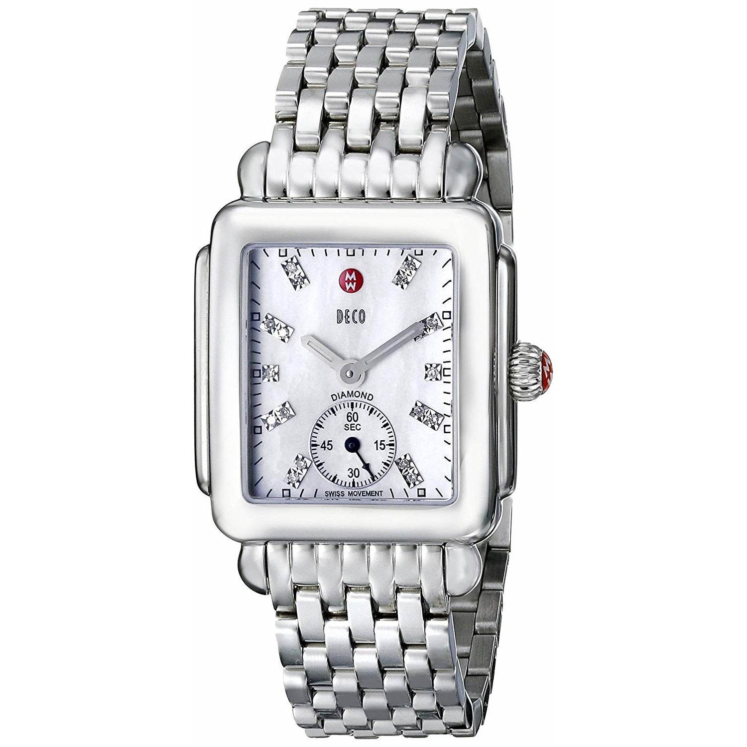 Michele Deco 16 Quartz Diamond Mother of Pearl Dial Women's Watch MWW06V000002