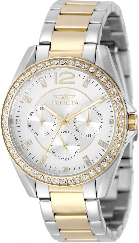 Invicta Quartz Angel Silver Dial Women's Watch 50110