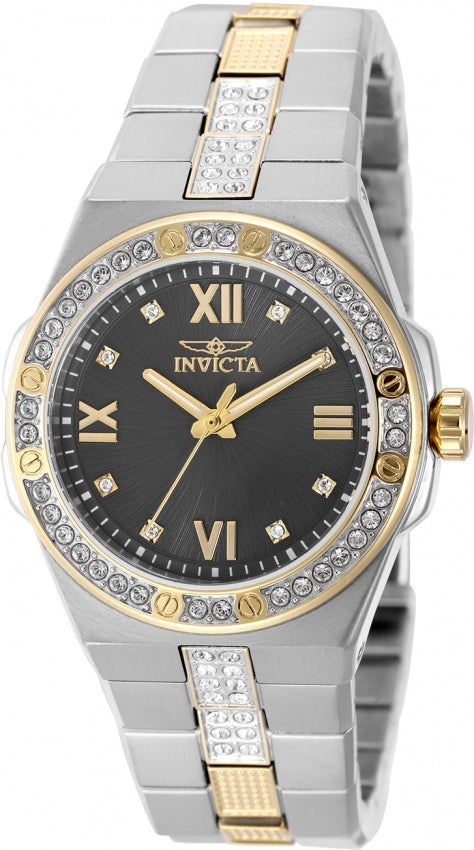 Invicta Quartz Specialty Charcoal Dial Women's Watch 50189