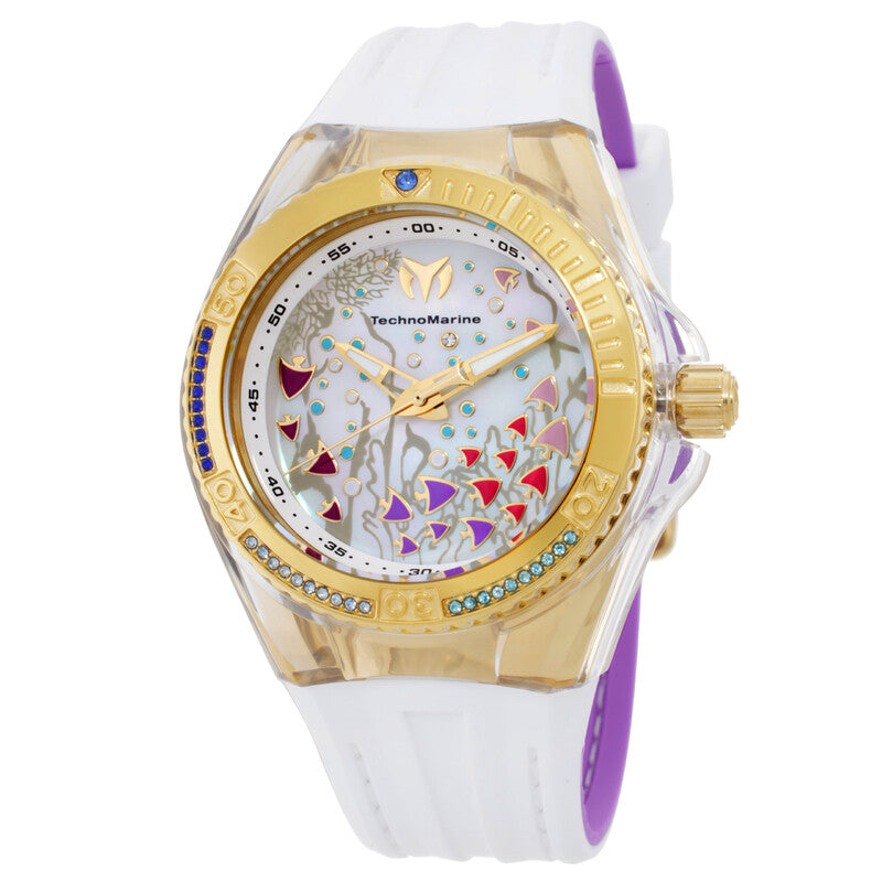 TechnoMarine Quartz Cruise Silver Dial Women's Watch TM-121002