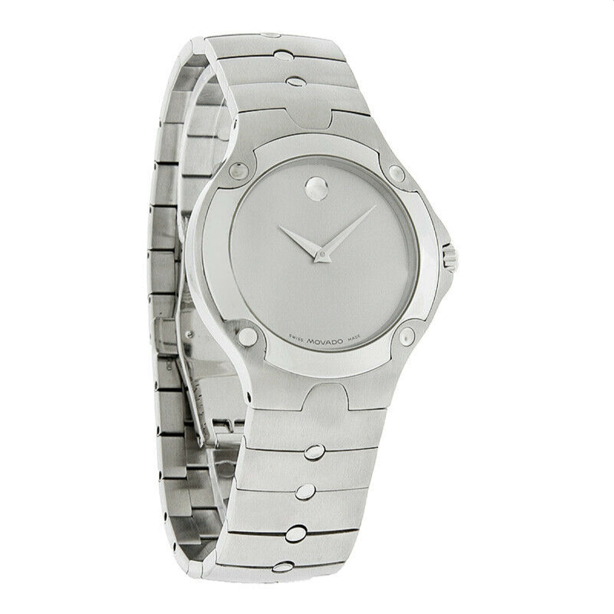 Movado Sports Edition Quartz Silver Dial Men's Watch 0604480