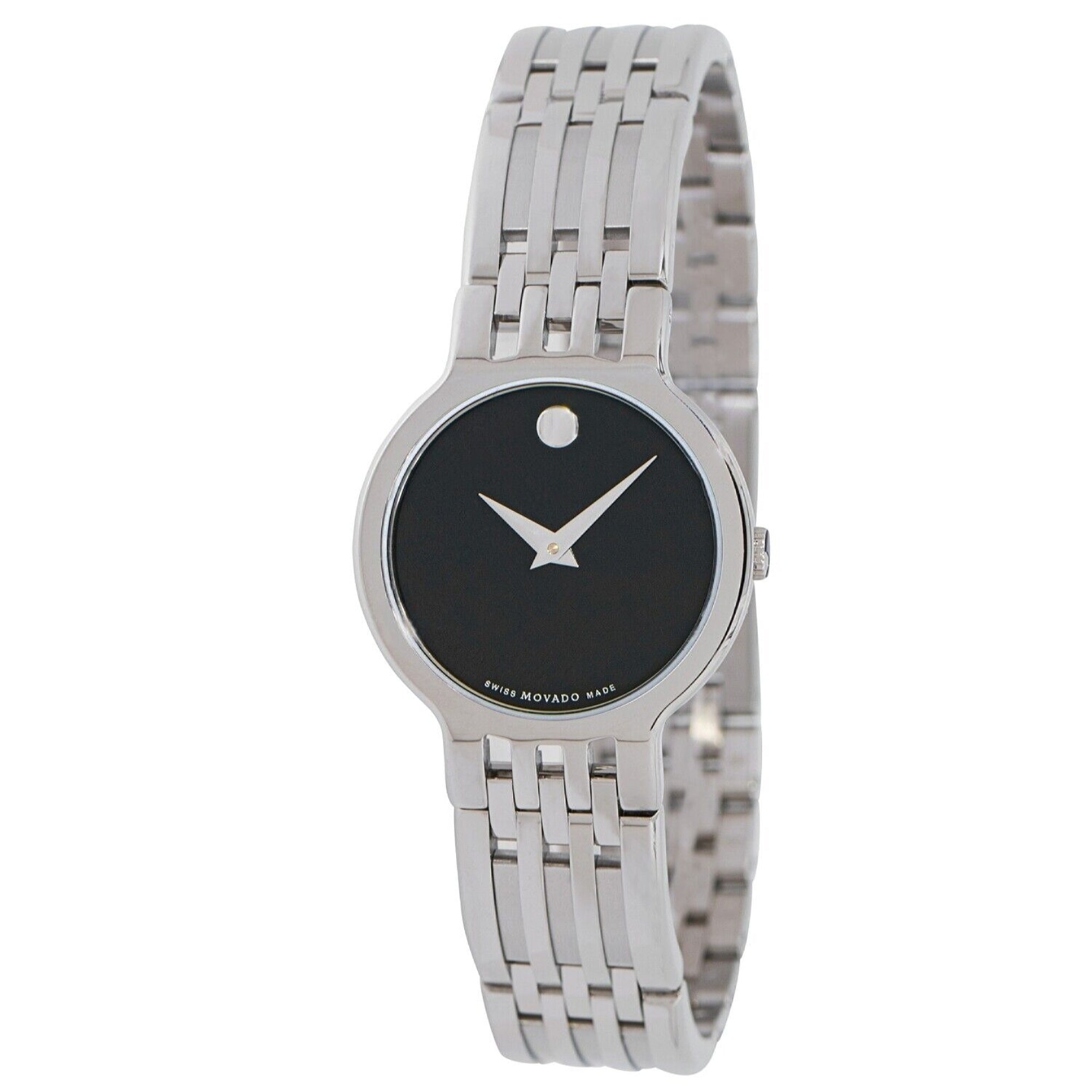 Movado Esperanza Quartz Black Museum Dial Women's Watch 0606043