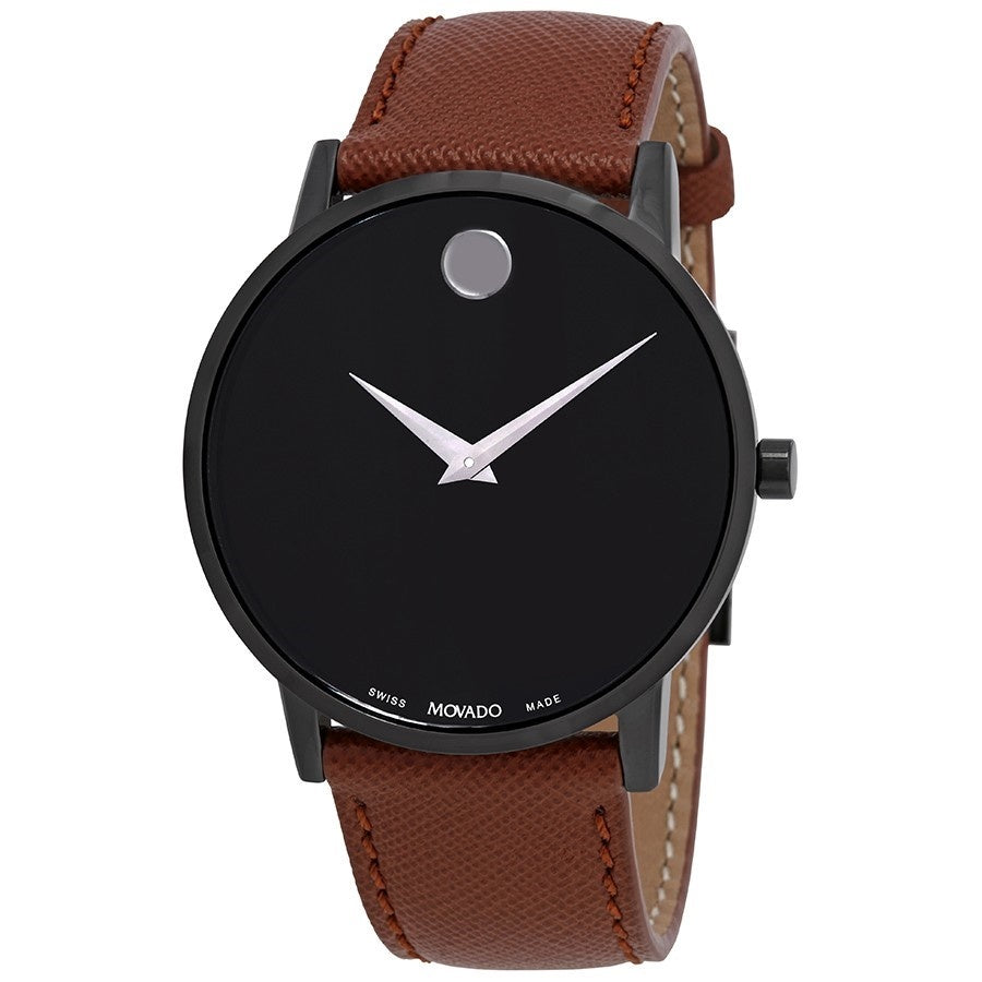 Movado Museum Quartz Black Dial Men's Watch 0607198