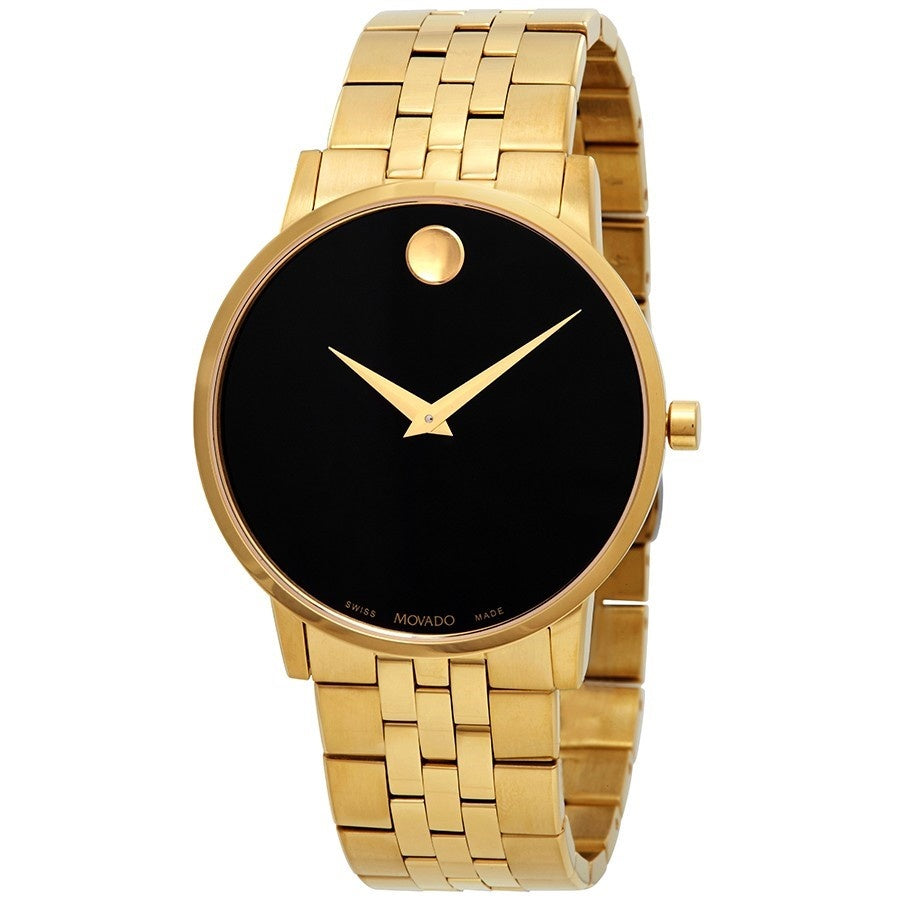 Movado Museum Classic Quartz Dot Black Dial Men's Watch 0607203