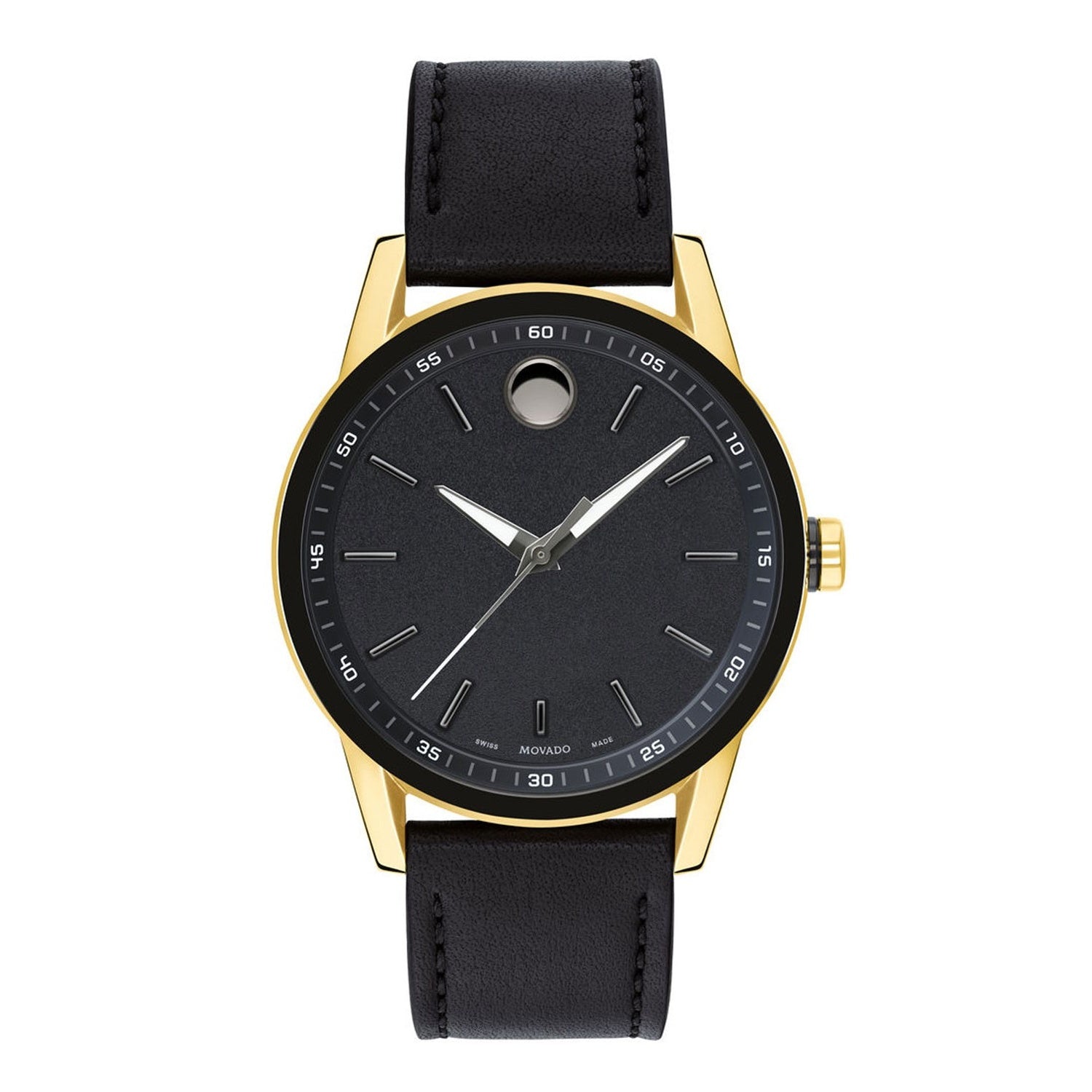 Movado Museum Sport Quartz Black Dial Men's Watch 0607223