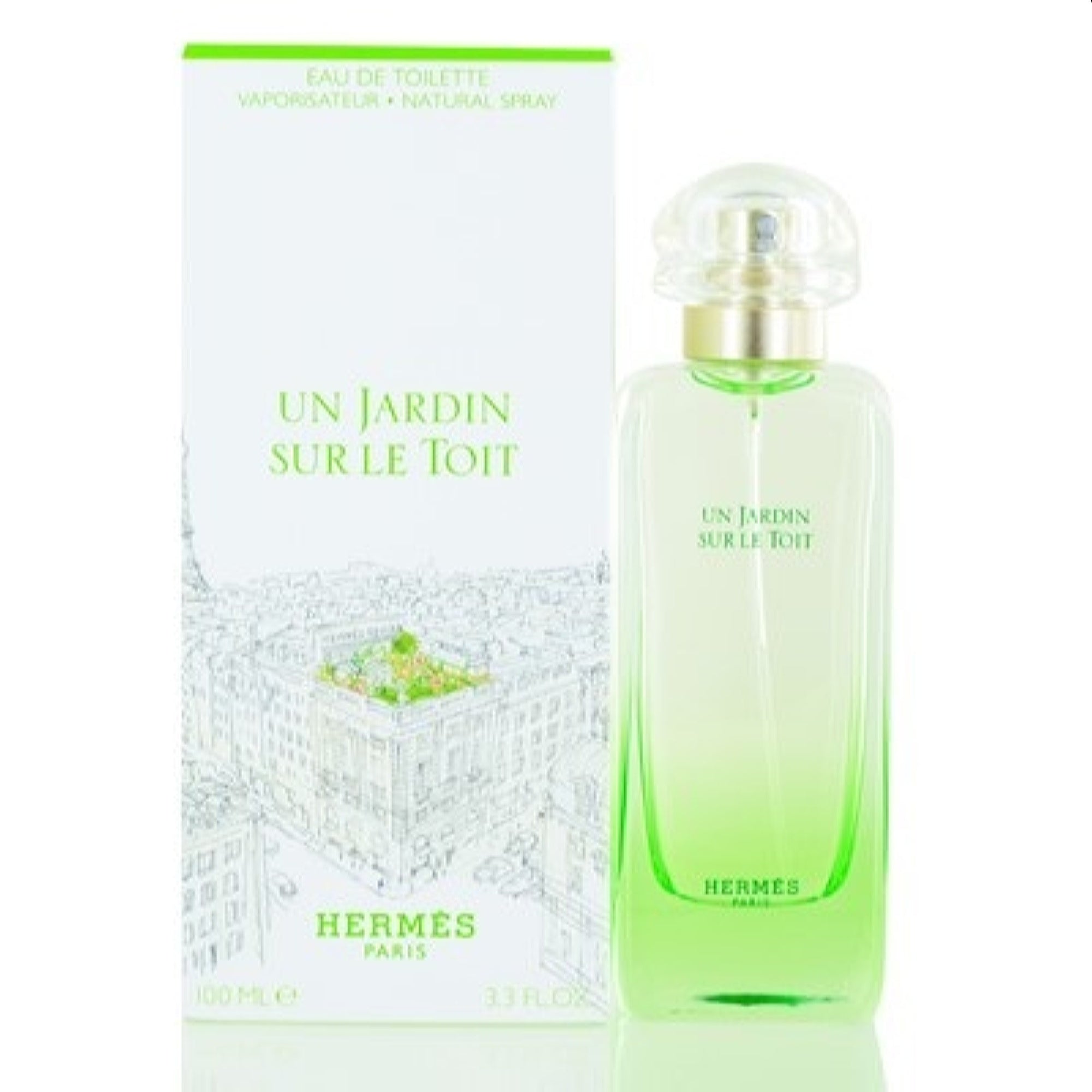 Hermes  Un Jardin Sur Le Toit Hermes Edt Spray 3.3 Oz (100 Ml)  3346132400019