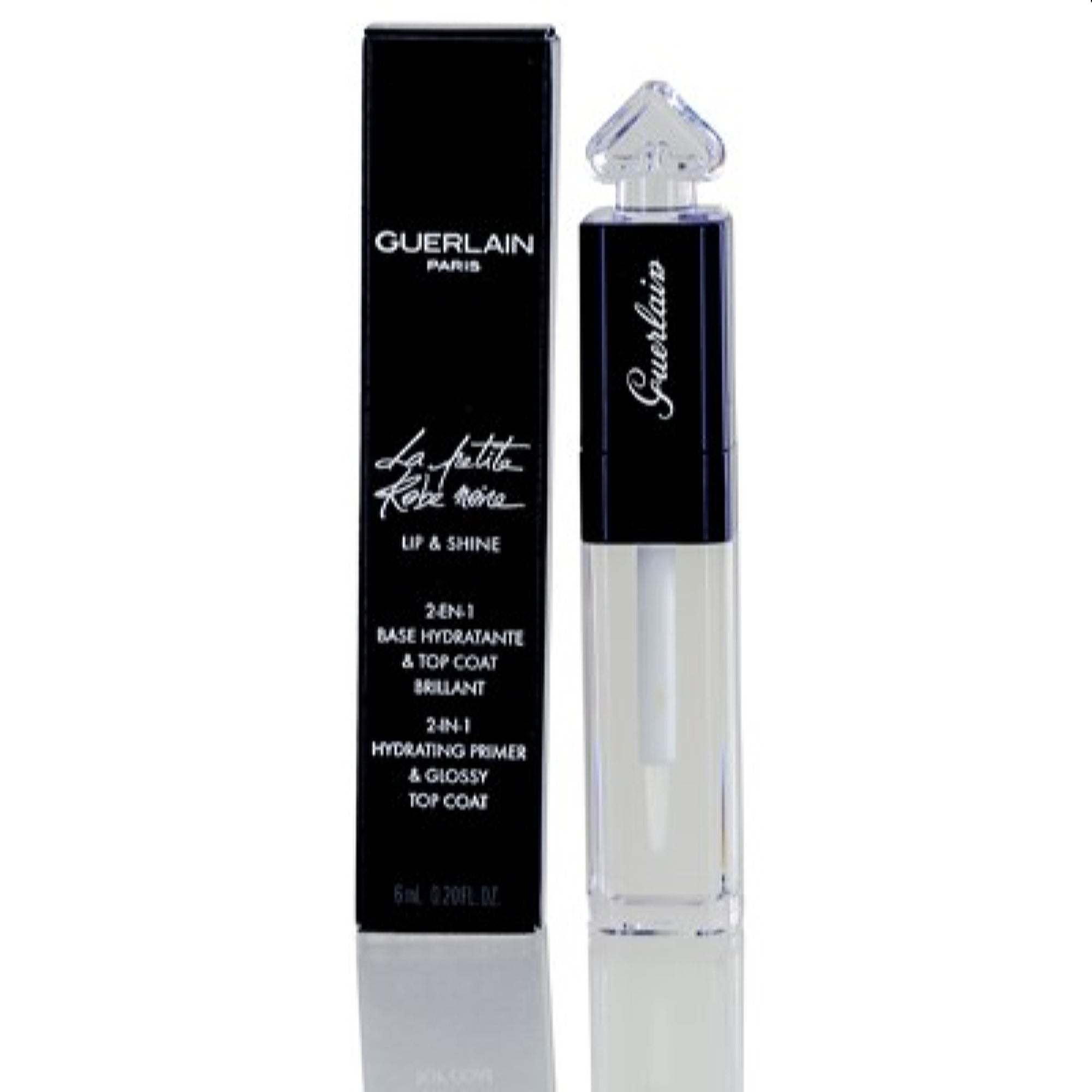 Guerlain  Guerlain La Petite Robe Noire 2-In-1 Hydrating Primer And Glossy Top Coat .20 Oz 3346470426221