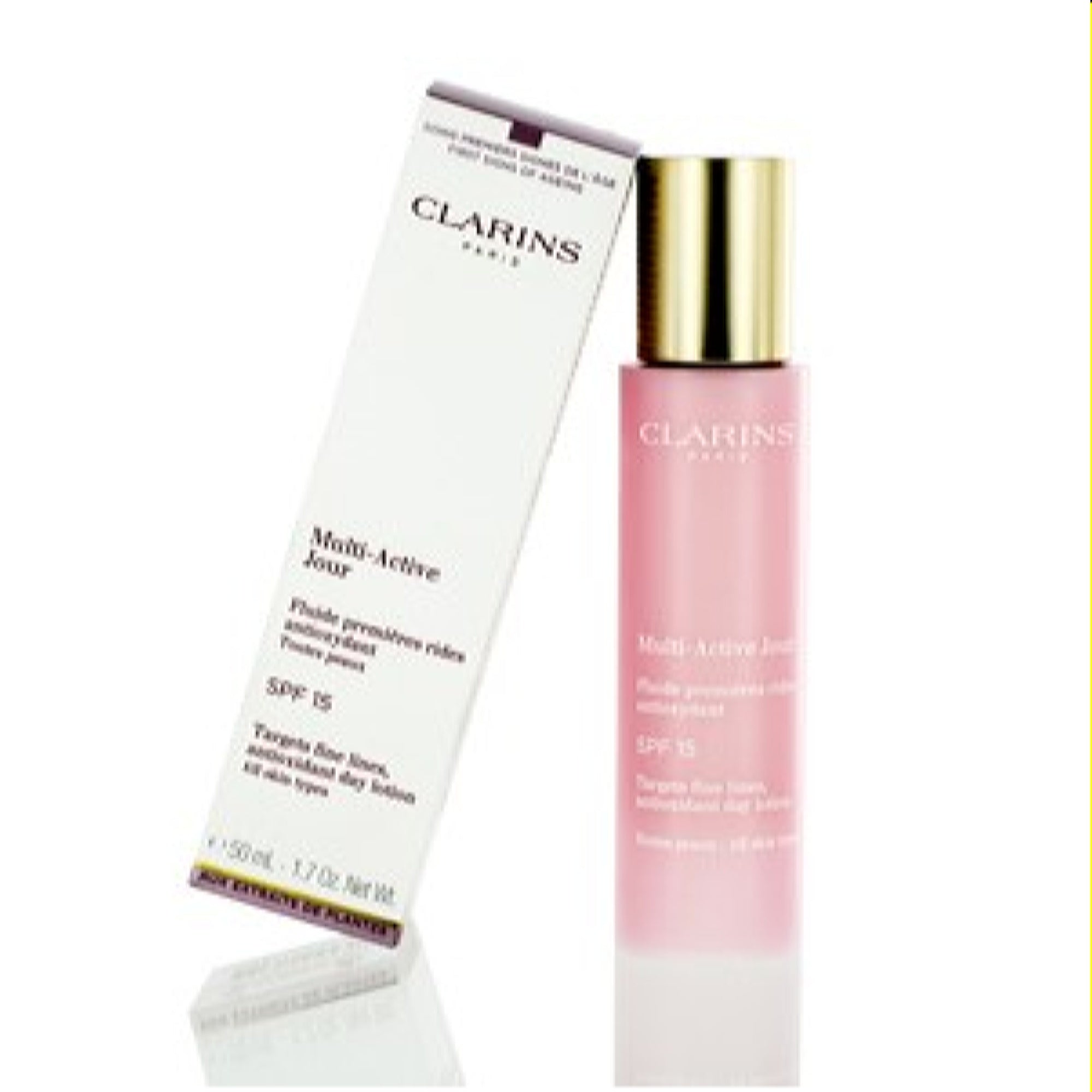Clarins  Clarins Multi-Active Antioxidant Day Lotion Spf 15 1.7 Oz (50 Ml) 3380810045321