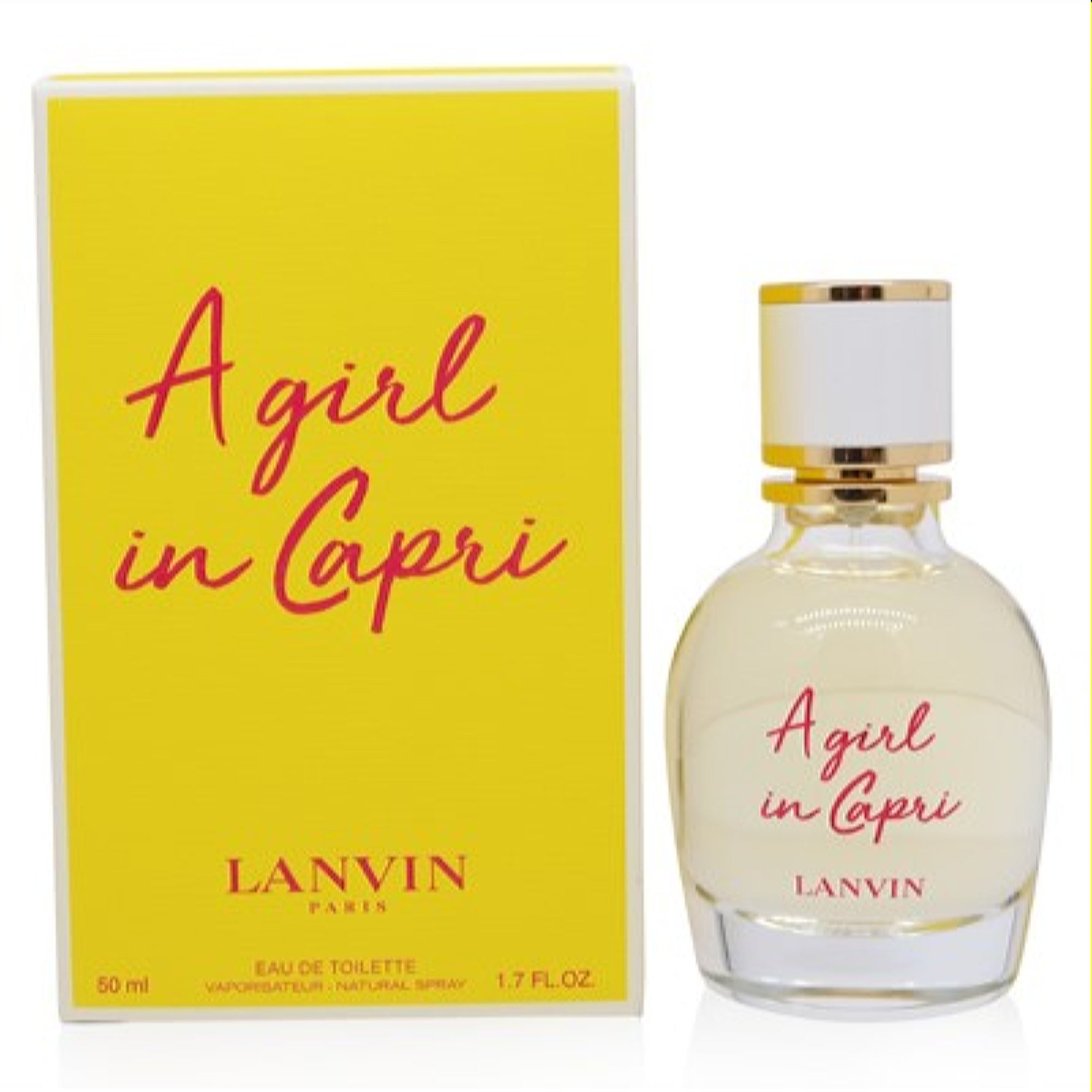 Lanvin Women's A Girl In Capri Lanvin Edt Spray 1.7 Oz (50 Ml)   3386460103664