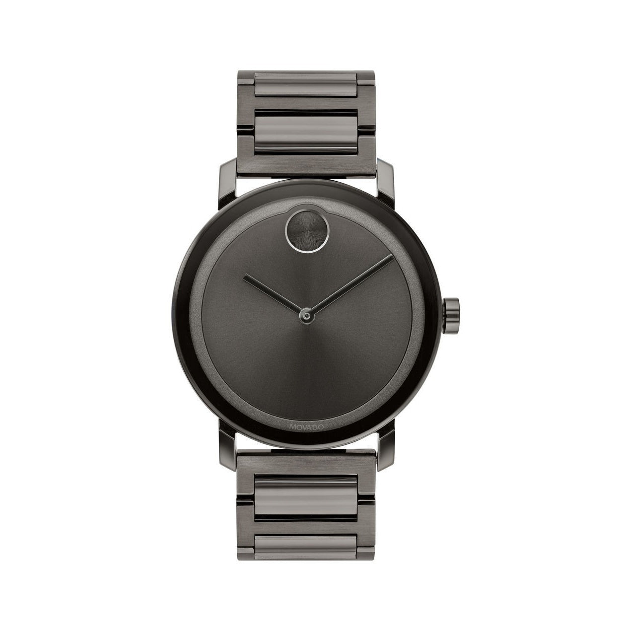 Movado Bold  Quartz Gunmetal Dial Men's Watch 3600509