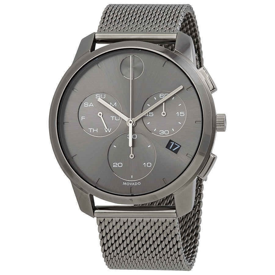 Movado Bold Quartz Chronograph Grey Dial Men's Watch 3600635