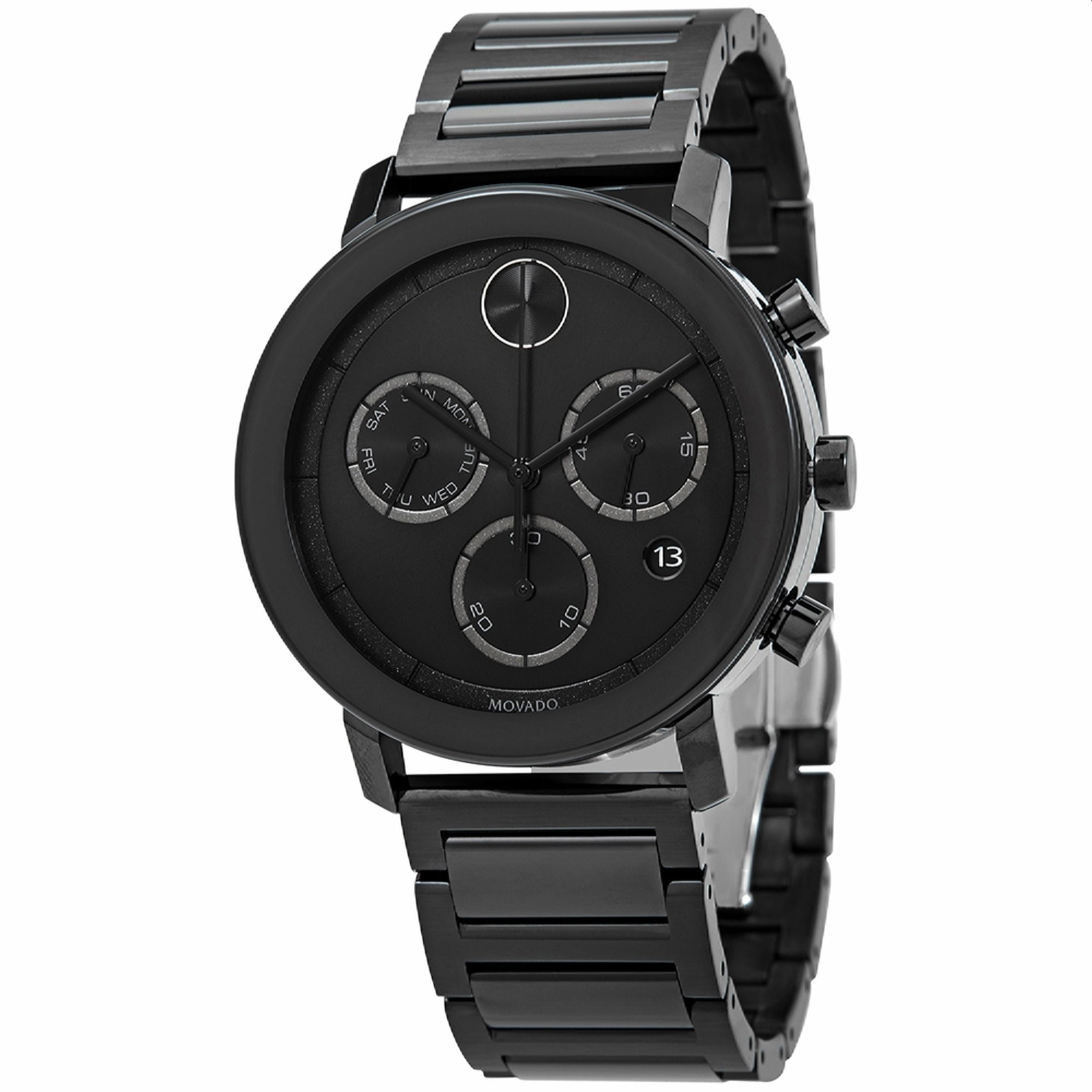 Movado Bold Evolution Quartz Chronograph Black Dial Men's Watch 3600684