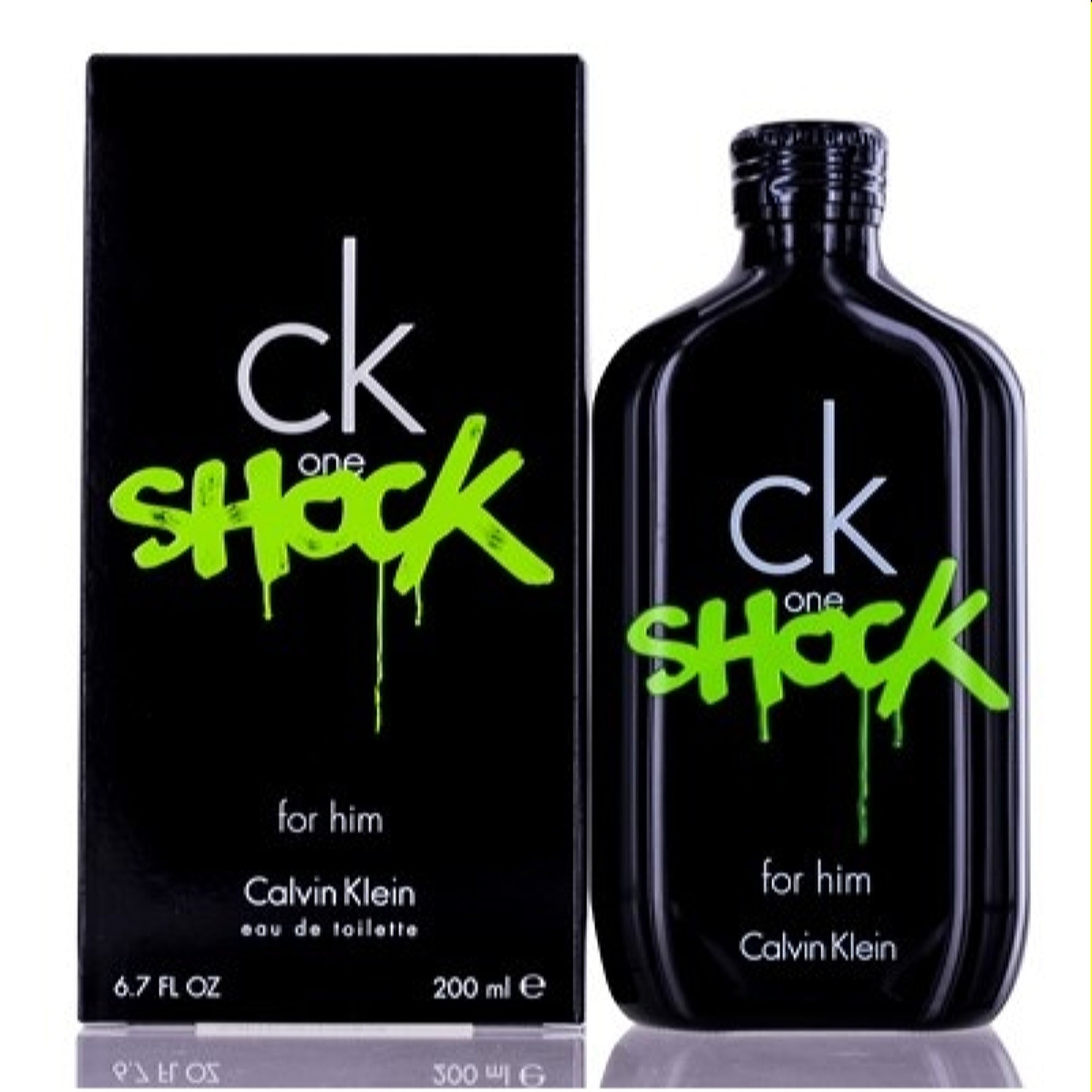 Calvin Klein Men's Ck One Shock Men Calvin Klein Edt Spray 6.7 Oz (200 Ml)  3607342401426