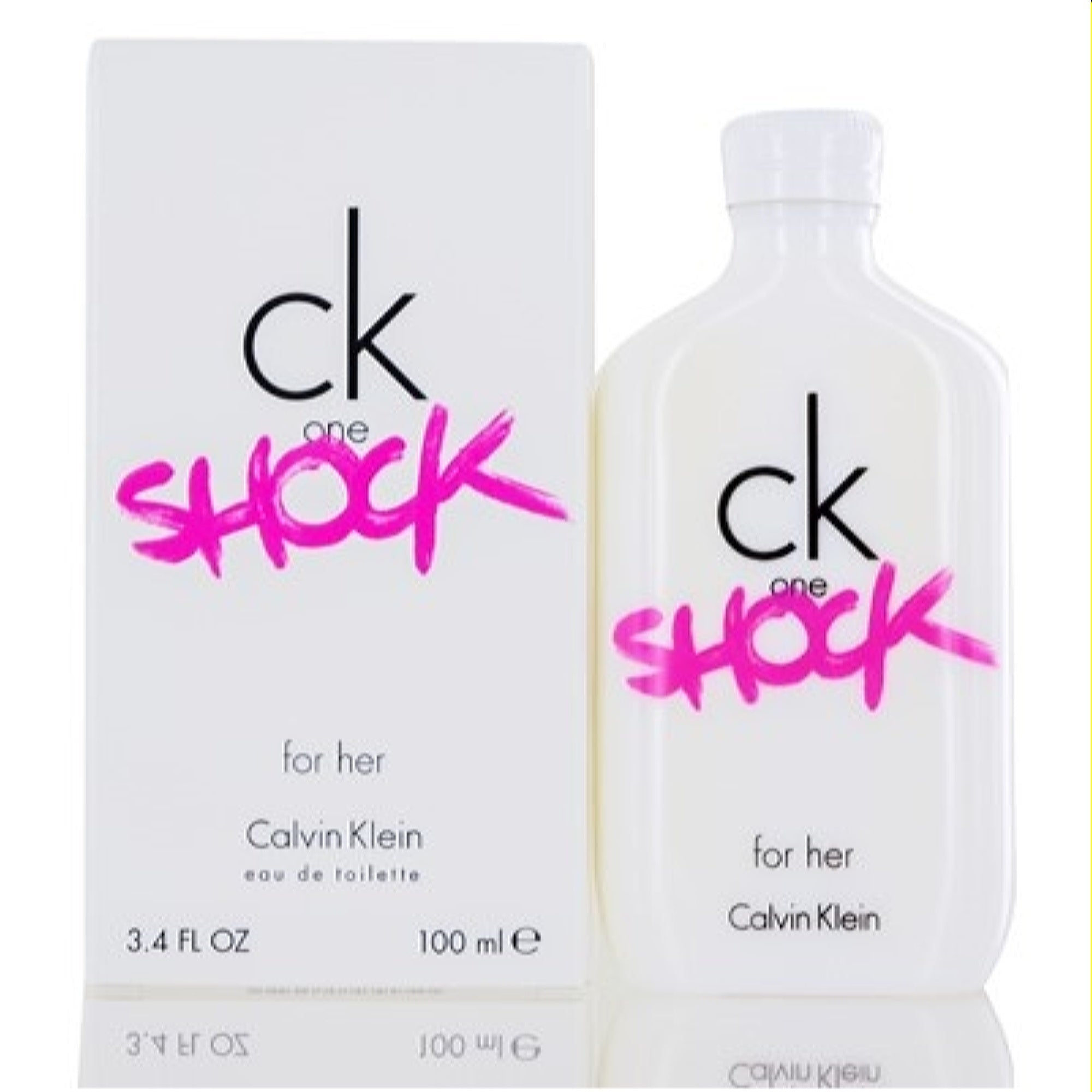 Calvin Klein Women's Ck One Shock Calvin Klein Edt Spray 3.4 Oz   3607342402065