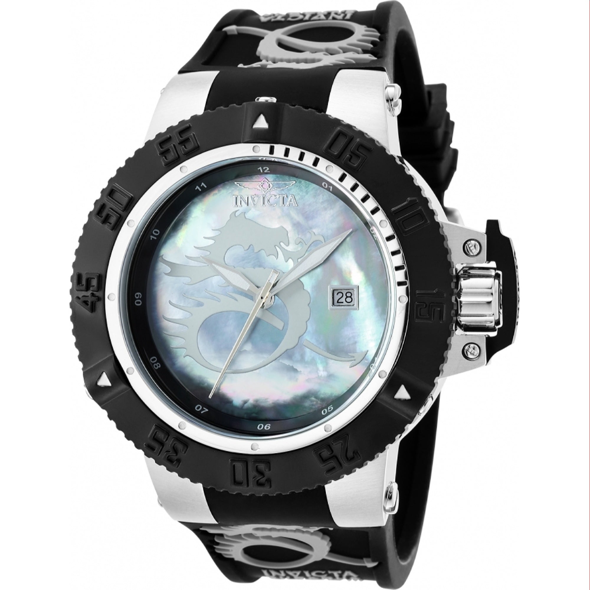 Invicta Subaqua Quartz Mother of Pearl Dial Men's Watch 37036