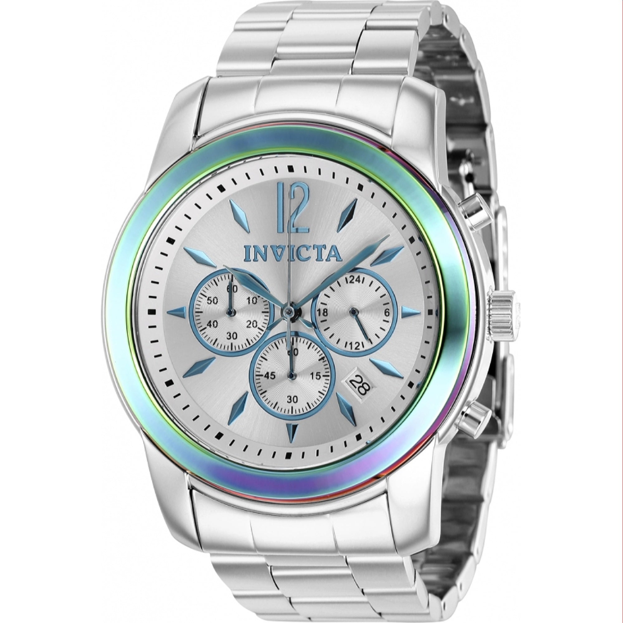 Invicta Specialty Quartz Silver Dial Men's Watch 40491