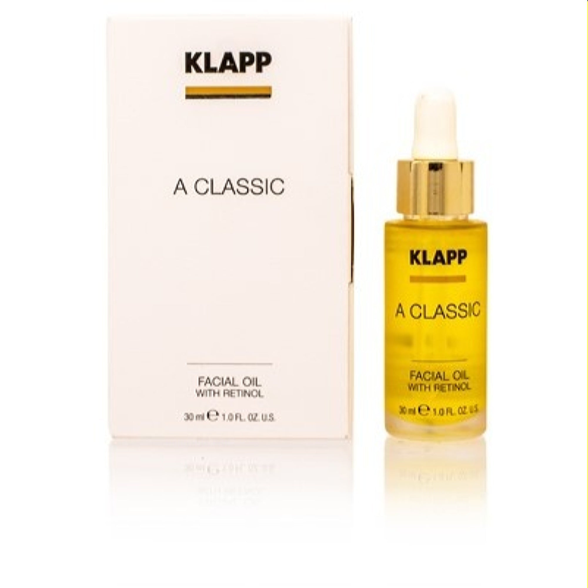 Klapp  Klapp A Classic Facial Oil With Retinol 1.0 Oz (30 Ml) 4250094976590