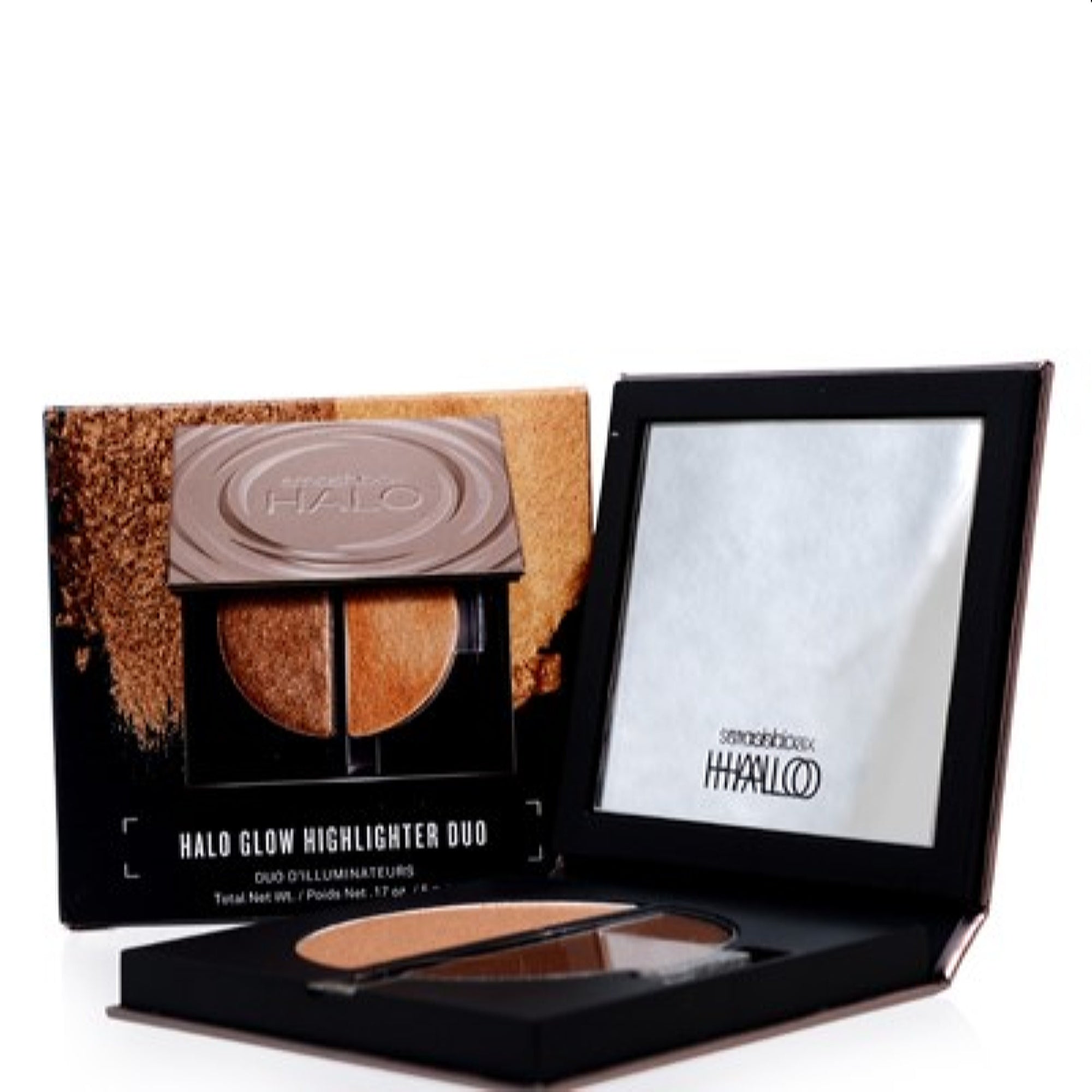 Smashbox  Smashbox Halo Glow Highlighter Duo (Golden Bronze) 0.17 Oz (5 Ml) 607710089808